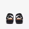 Cecily Mix – flate sandaler i svart kombinasjon for kvinner