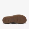 Cecily Step flate sandaler i marineblå nubuck for damer
