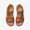 Cecily Strap Tan kombinasjonsrem-sandaler for kvinner