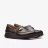 Certina Ease mørkebrune Slip-ons i skinn for damer
