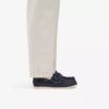 Charmouth Lace seilersko for menn i marineblå nubuck