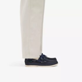 Charmouth Lace seilersko for menn i marineblå nubuck