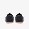 Charmouth Lace seilersko for menn i marineblå nubuck