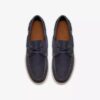 Charmouth Lace seilersko for menn i marineblå nubuck