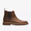 Clarkdale Easy Chelsea boots in beehive waxed leather for men