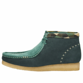 Clarks x END. Wallabee-støvler «Artisan Craft – Green» 26172494