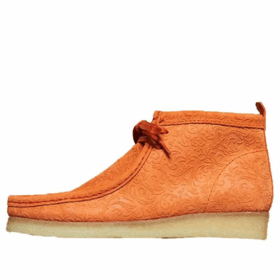 Clarks x END. Wallabee-støvler «Orange Floral» 26163420