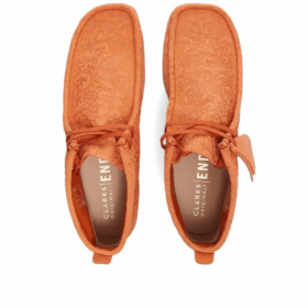 Clarks x END. Wallabee-støvler «Orange Floral» 26163420