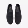 Corsley Bar loafers i marineblått semsket skinn for menn