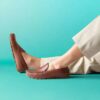 Corsley Plain loafers i tan skinn for menn
