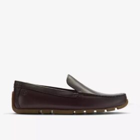 Corsley Plain mørkebrune Loafers i skinn for menn