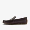 Corsley Plain mørkebrune Loafers i skinn for menn