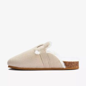 Cory Buckle-tøfler for damer i khaki