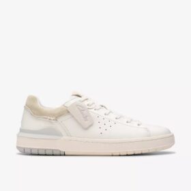 Courtlite2 Run hvite skinnsneakers for menn