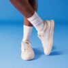 Courtlite2 Run hvite skinnsneakers for menn