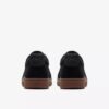Craft Rally Ace svarte semsket skinn-Sneakers for menn