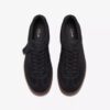 Craft Rally Ace svarte semsket skinn-Sneakers for menn