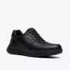 Craftwell Lace svart skinnsneaker for menn | clarks