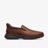Craftwell Step brune slip-on-sko for menn