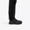 Craftwell Step svarte, tumlede Slip-on-sko for menn