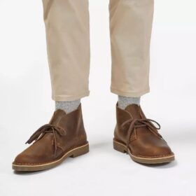 Desert Boot Evo for menn i bivoksbehandlet skinn – USA Desert Boot Evo for menn i bivoksbehandlet skinn – USA