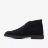 Desert Boot Evo for menn i svart semsket skinn, chukka-modell