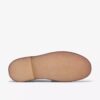 Desert Boot for menn i hvitt skinn