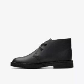 Desert boots for gutter – eldre modeller i svart skinn