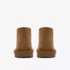 Desert boots for menn i Cola-farget semsket skinn