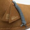 Desert boots for menn i Cola-farget semsket skinn