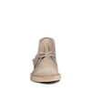 Desert boots for menn i sandfarget semsket skinn Desert boots for menn i sandfarget semsket skinn