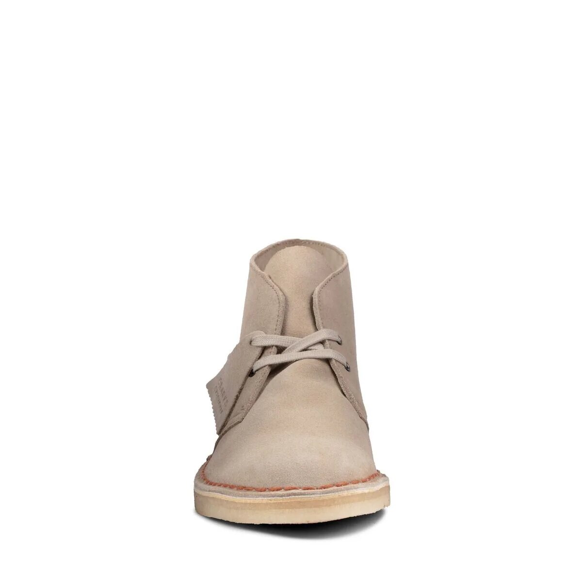 Desert boots for menn i sandfarget semsket skinn Desert boots for menn i sandfarget semsket skinn