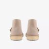 Desert boots for menn i sandfarget semsket skinn Desert boots for menn i sandfarget semsket skinn