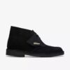 Desert boots for women in black suede, USA Desert boots for women in black suede, USA