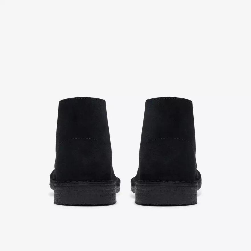 Desert boots for women in black suede, USA Desert boots for women in black suede, USA