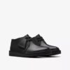 Desert Trek for eldre barn – svart skinn-Desert Boot