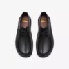 Desert Trek for eldre barn – svart skinn-Desert Boot