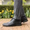 Dresslite Ace svart skinn-Oxford for menn | clarks