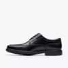 Dresslite Ace svart skinn-Oxford for menn | clarks