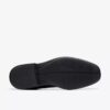 Dresslite Cap svart skinn-Oxfords for menn