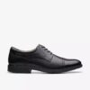 Eldredge Cap – sorte Oxford-sko i skinn for menn | Clarks