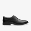Eldredge-Oxford-sko for menn i svart skinn | Clark’s