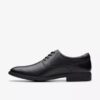 Eldredge-Oxford-sko for menn i svart skinn | Clark’s
