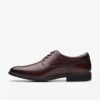 Eldredge-Oxfords for menn i mørkebrunt glatt skinn | Clark’s