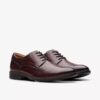 Eldredge-Oxfords for menn i mørkebrunt glatt skinn | Clark’s