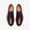 Eldredge-Oxfords for menn i mørkebrunt glatt skinn | Clark’s