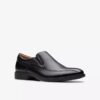 Eldredge Step loafer i svart skinn for menn