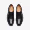 Eldredge Step loafer i svart skinn for menn
