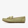 Elliotte Sail Sage nubuck-mokkasiner for kvinner