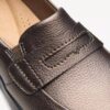 Ellowyn Penny Bronze Metallic slip-ons for kvinner